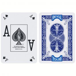 2 Decks PRO Bicycle Poker Blue & Red Playing Cards large & small peek index 