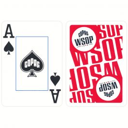 Set of 2 Decks Original World Series of Poker Used Copag Plastic Playing Cards * 
