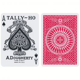 Tally Ho no9 jeu de cartes Linoid Finish 52 Feuilles de 2 Standard Index Circle back 
