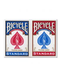 Bicycle Cards Standard Index 2-Pack Red & Blue