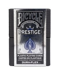 Bicycle Prestige Plastic Playing Cards Dura-Flex Blue