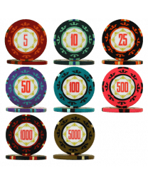 Carta Mundi poker chips