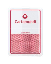 Cartamundi Plastic Casino Playing Cards Red