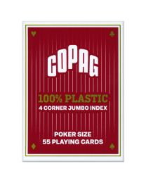 COPAG 100% plastic 4 corner index red