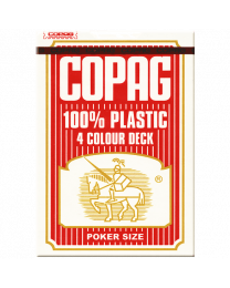 COPAG 4 colour deck red