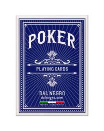 Dal Negro Playing Cards Poker Blue