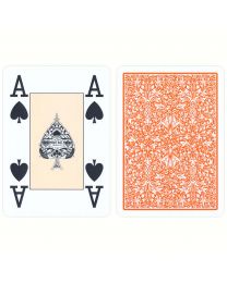 Dal Negro Playing Cards Poker Orange