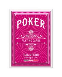 Dal Negro Playing Cards Poker Pink