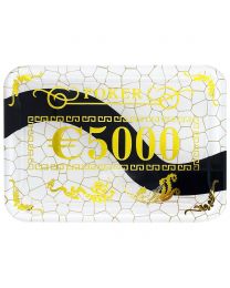 Casino Poker Plaque €5000
