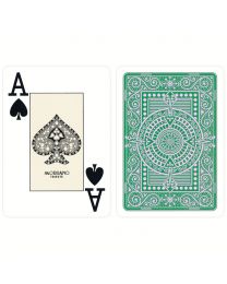 Plastic Playing Cards Modiano Texas Poker Green
