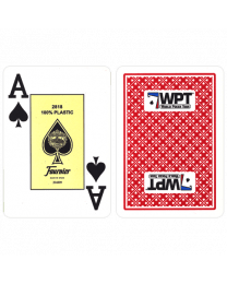 World Poker Tour cards Fournier red