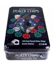 Professional poker chips fine gift set