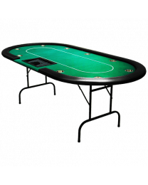 Poker Table Cash Game Green