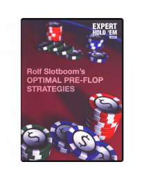 Rolf Slotboom Optimal Pre-Flop Strategies