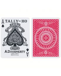 Tally-Ho Playing Cards Circle Back Red
