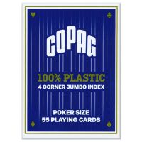 COPAG 100% plastic 4 corner index blue