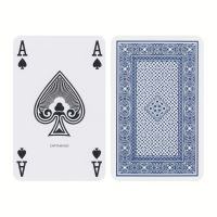 Ace Bridge Playing Cards Linen Finish Blue