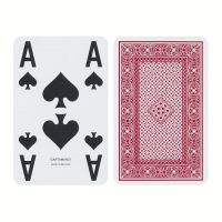 ACE Cards Extra Visible Red