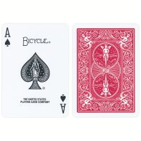 Bicycle Prestige Plastic Playing Cards Dura-Flex Red