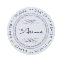 Ceramic Dealer Button Ascona