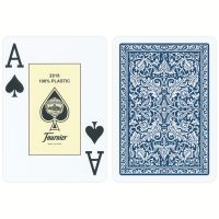 Fournier Poker 2818 Casino Cards 2 Jumbo Index Blue