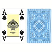Modiano Poker Cristallo Azzurro Plastica
