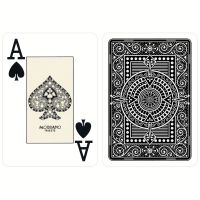 Plastic Playing Cards Modiano Texas Poker Black