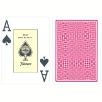 Fournier Jumbo Poker Cards Red
