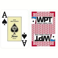 WPT Gold Edition Red Poker Playing Cards by Fournier